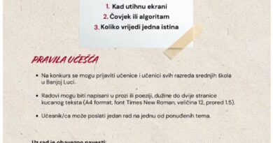 Rotaract klub Banja Luka: 12. Literarni konkurs