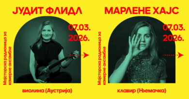 Majstorska radionica za moderne ansamble