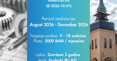 Nova IAESTE praksa u Švedskoj