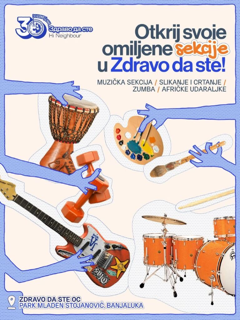 Otkrij svoje omiljene sekcije u Zdravo da ste