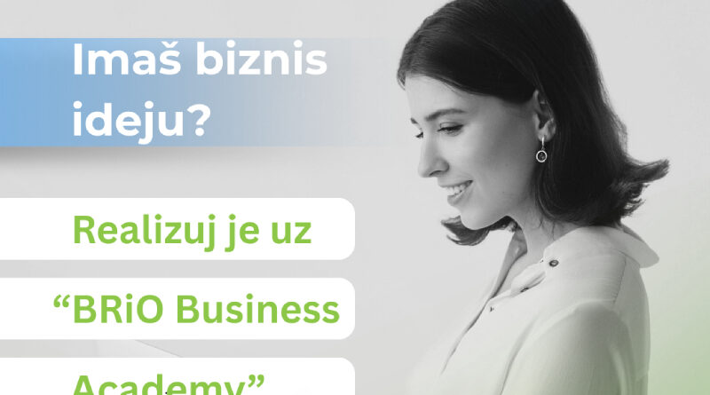 POZIV ZA UČEŠĆE: BRiO Business Academy
