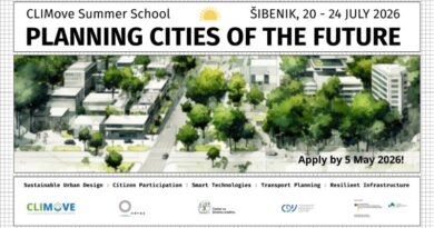 Poziv za CLIMove ljetnu školu: Planiranje gradova budućnosti u Šibeniku!