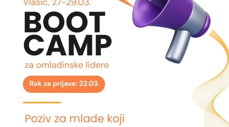 Prijavi se na trodnevni Bootcamp za omladinske lidere na Vlašiću