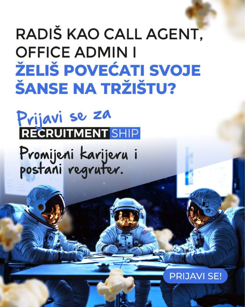 Recruitmentship - prvi online recruitment trening