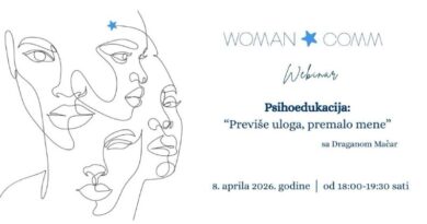 Online psihoedukacija "Previše uloga, premalo mene"