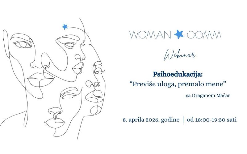 Online psihoedukacija "Previše uloga, premalo mene"