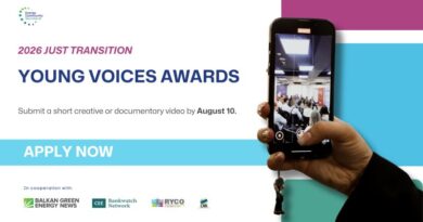 Amplifying Youth Voices Through Storytelling: Just Transition Young Voices Awards 2026