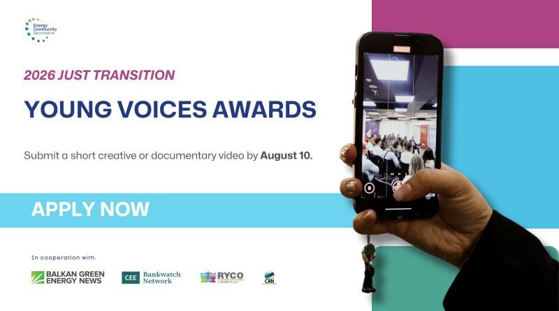 Amplifying Youth Voices Through Storytelling: Just Transition Young Voices Awards 2026