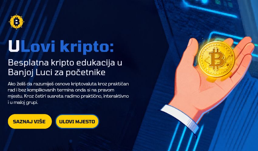 BCX kripto mjenjačnica u aprilu organizuje besplatne edukacije o kriptovalutama u Banjoj Luci