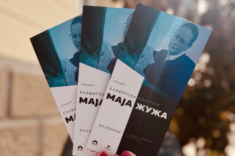 Četvrtak u Banskom dvoru: Maja Žuža održaće koncert "Klavirski portreti"