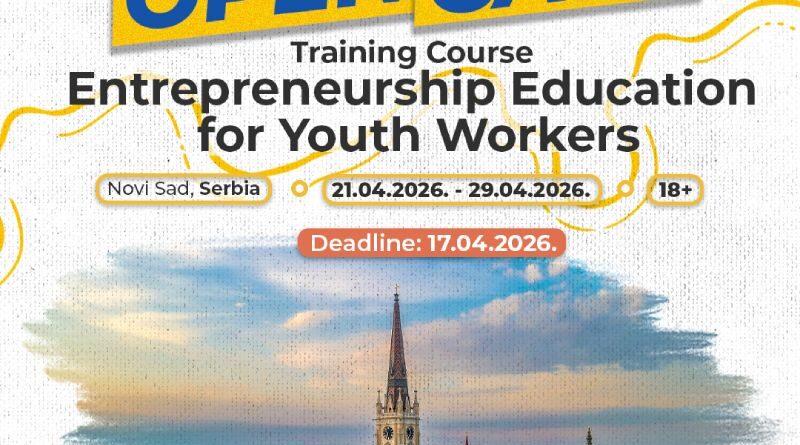 [OPEN CALL] – Entrepreneurship Education for Youth Workers