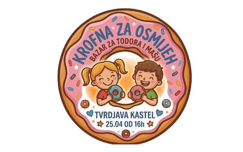 Humanitarni bazar za oboljele mališane na Kastelu u Banjaluci