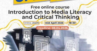 Introduction to Media Literacy free online course – Call for participants
