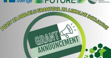 Javni poziv za dodjelu grantova za lokalne inicijative – FUTURE grant program