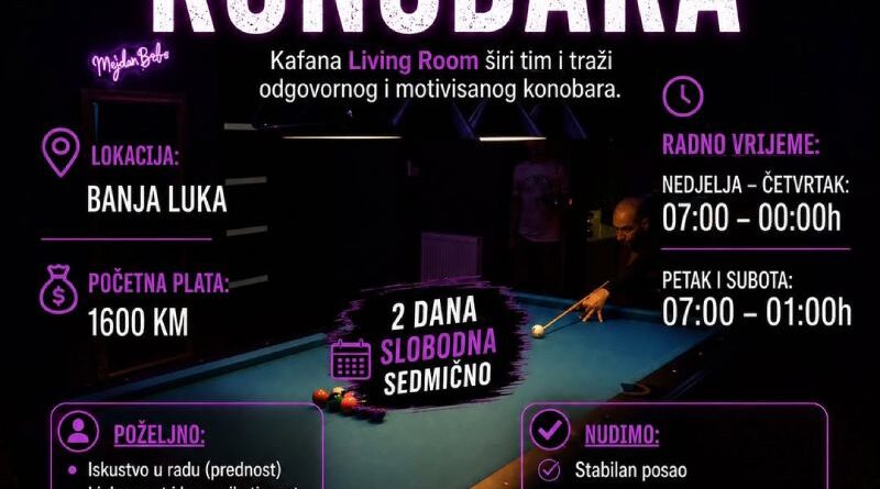 Living Room zapošljava