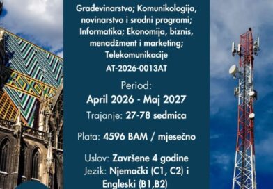 Nova IAESTE praksa u Austriji