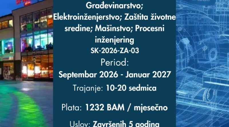 Nova IAESTE praksa u Slovačkoj