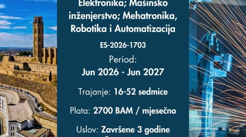 Nova IAESTE praksa u Španiji