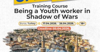 [OPEN CALL] Being a Youth Worker in Shadow of Wars