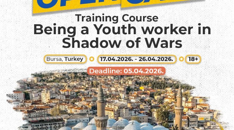 [OPEN CALL] Being a Youth Worker in Shadow of Wars