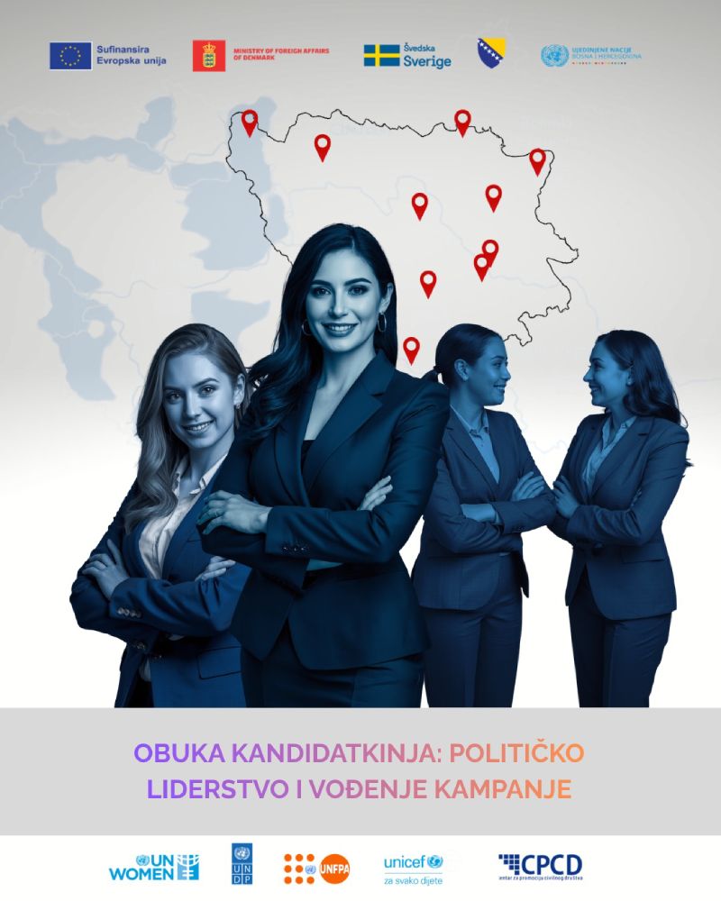 Obuka za političarke u oblasti političkog liderstva i vođenja kampanje