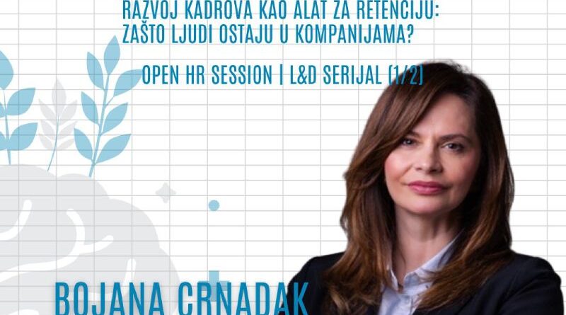 Online HR sesija - Razvoj kadrova u HR-u