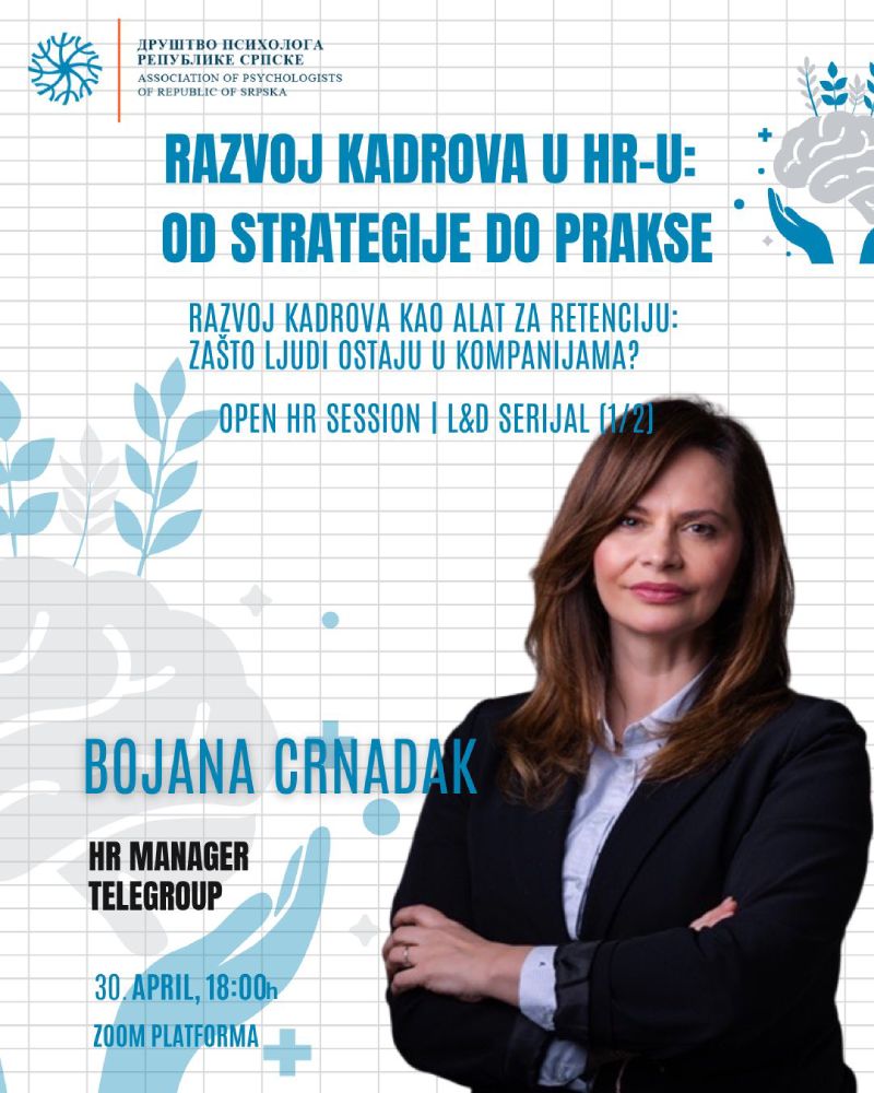Online HR sesija - Razvoj kadrova u HR-u