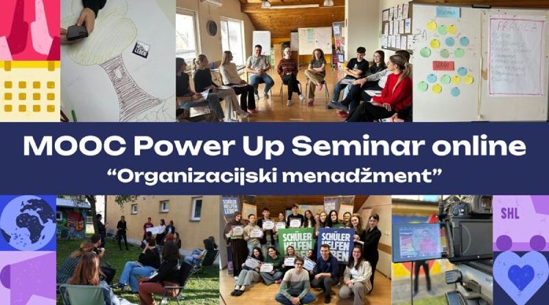 Online Power Up Seminar – Organizacijski menadžment