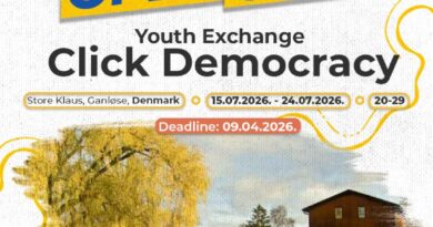 [Open Call] for Youth Exchange Click Democracy