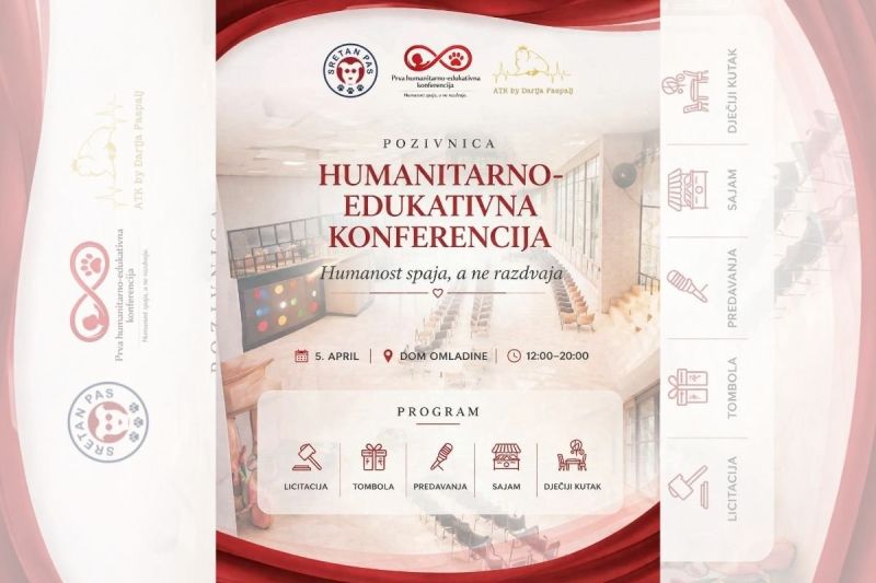 Prva humanitarno-edukativna konferencija u nedjelju u Banjaluci