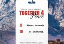 Međunarodni trening namijenjen mladima i liderima: "Together 4 Peace"