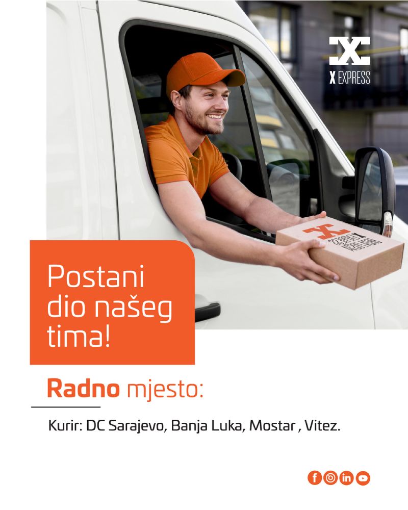 X express zapošljava