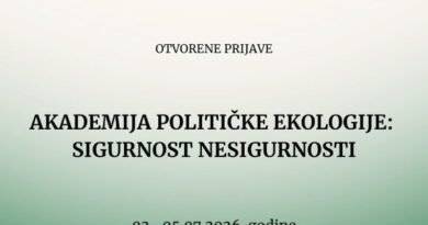 Akademija političke ekologije: Sigurnost nesigurnosti