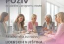 Akademija za razvoj liderskih vještina žena u privredi – prijave otvorene!