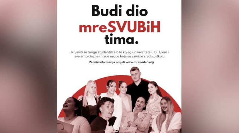 Budi dio mreSVUBiH tima