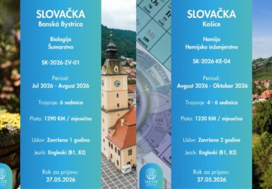 Dvije IAESTE prakse u Slovačkoj