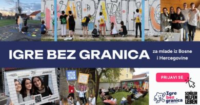 Igre bez granica za mlade iz Bosne i Hercegovine