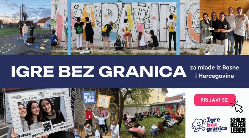 Igre bez granica za mlade iz Bosne i Hercegovine