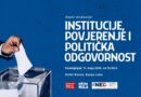 Panel diskusija "Institucije, povjerenje i politička odgovornost"
