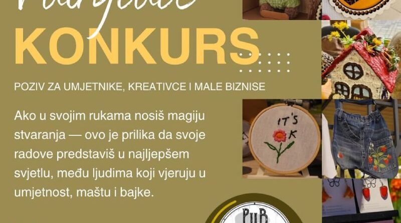 Konkurs: Bajkoviti sajam - PUB Šestica