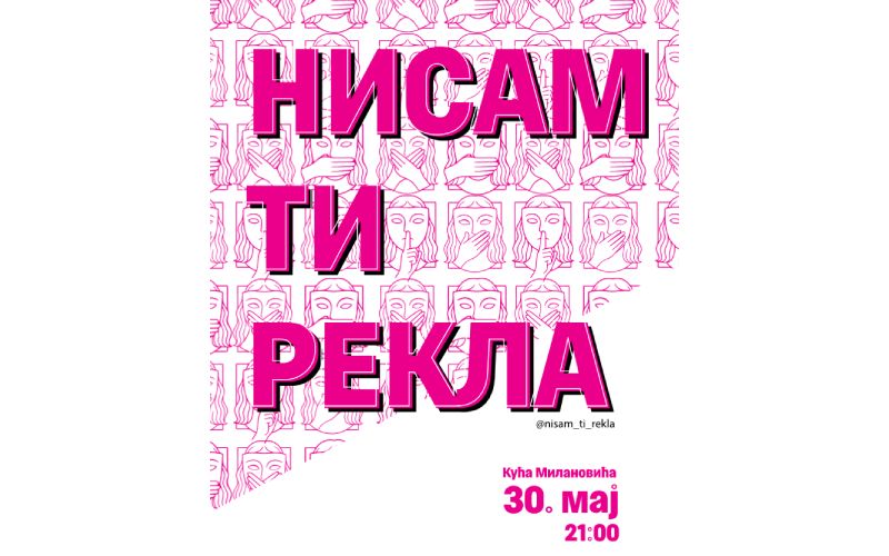 Kreativno psiho-dramska radionica "Nisam ti rekla"