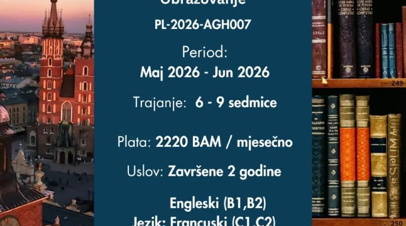 Nova IAESTE praksa u Poljskoj