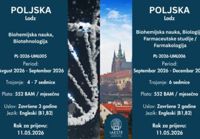 Nove IAESTE prakse u Poljskoj