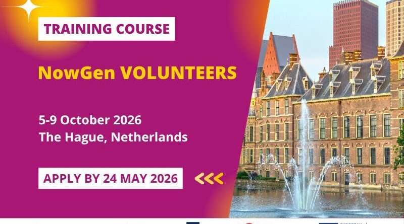 Training Course: NowGen Volunteers NL 2026