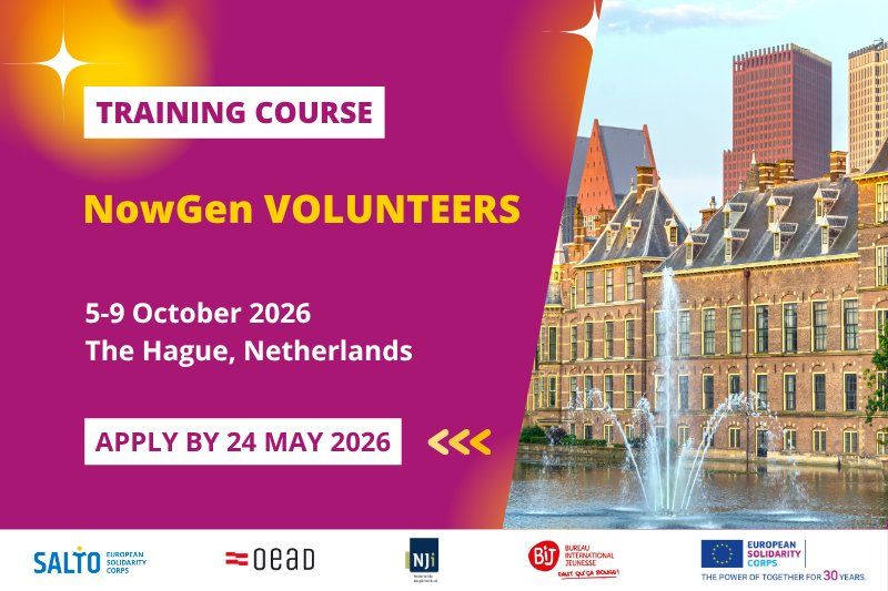 Training Course: NowGen Volunteers NL 2026
