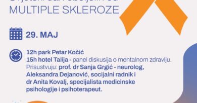 Obilježavanje Svjetskog dana oboljelih od multiple skleroze pod motom "Moja glava, moja briga"