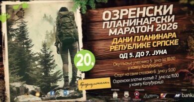 Jubilarni 20. Ozrenski planinarski maraton i Dani planinara Republike Srpske