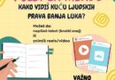 Poziv za mlade: Kako vidiš Kuću ljudskih prava Banja Luka?