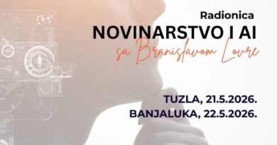 Radionica o upotrebi AI u novinarstvu sa Branislavom Lovre