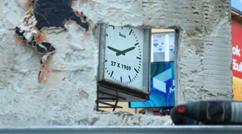 Simbol tragedije i obnove: "Krivi sat" uskoro u novom ruhu